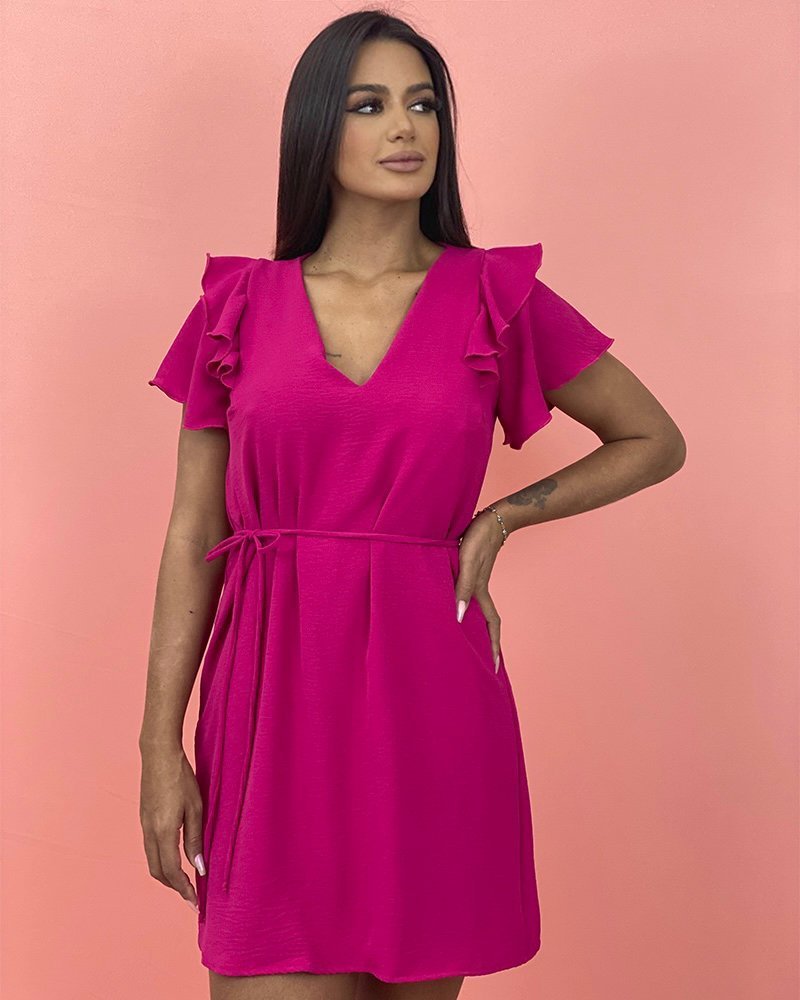 Vestido Lívia - Fúcsia - Image 1