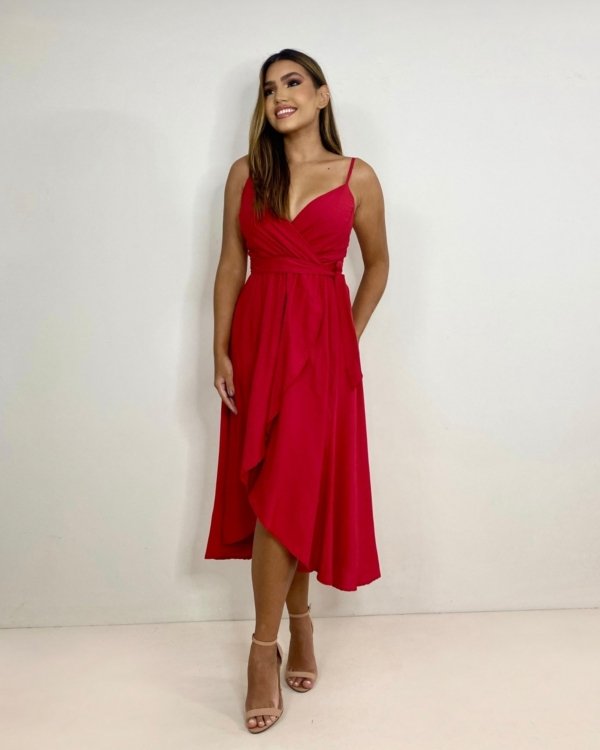 Vestido Hermione - Vermelho