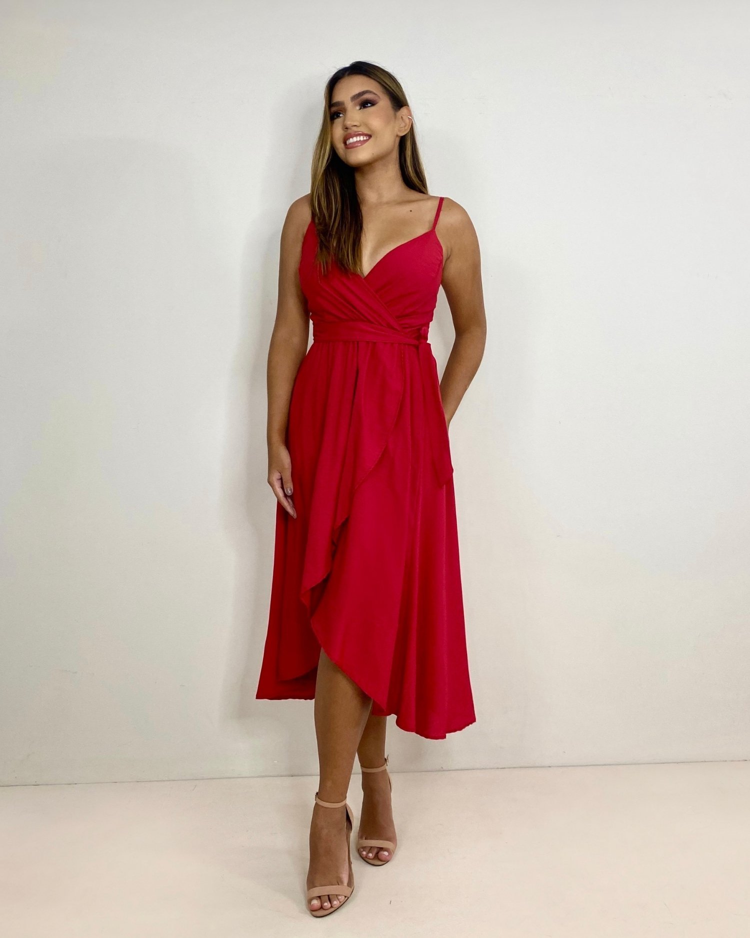 Vestido Hermione - Vermelho - Image 3