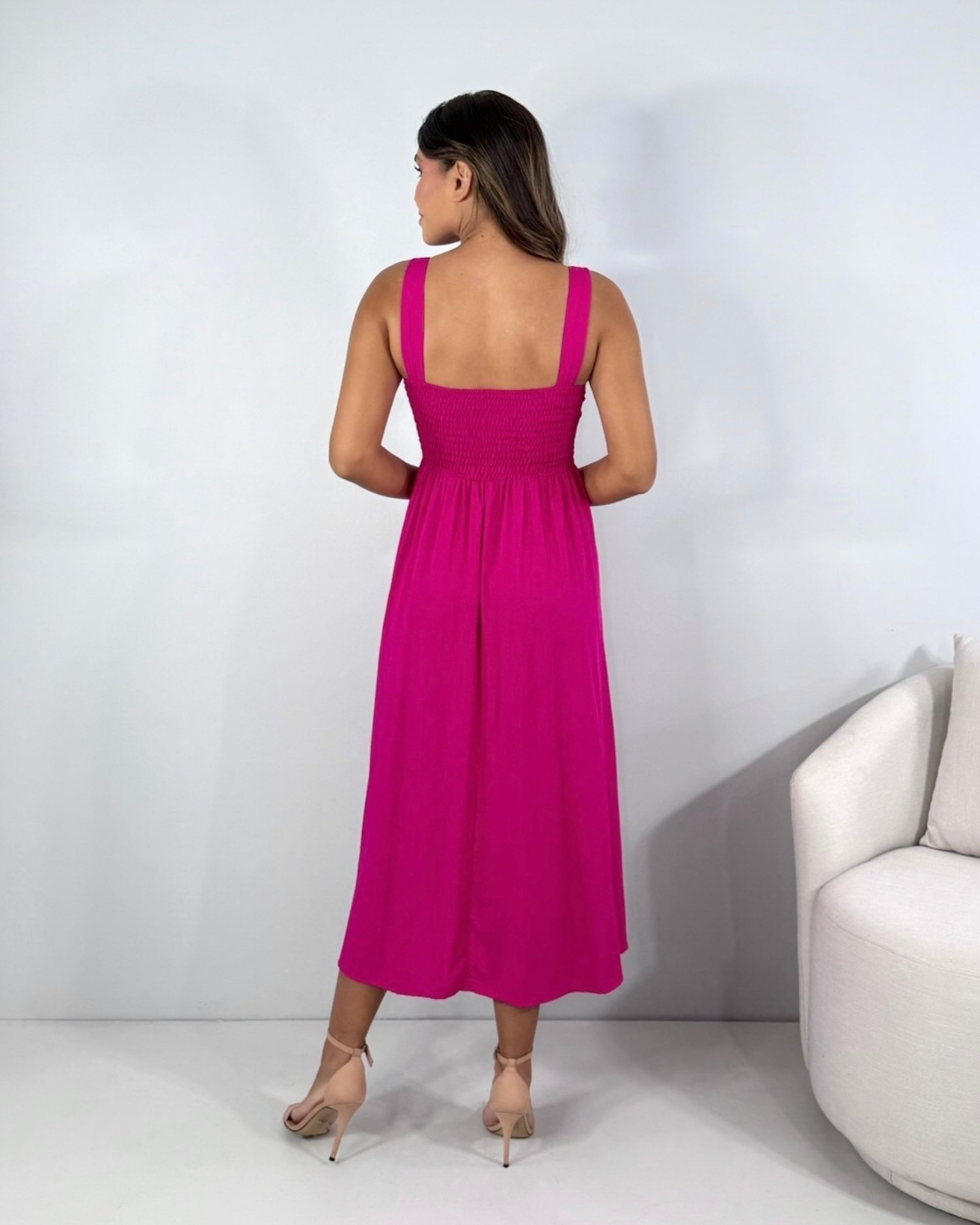 Vestido Samanta - Pink - Image 4