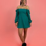 Vestido Graziele – Verde Amazônia