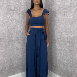 Cropped Samira - Azul Marinho - Image 3