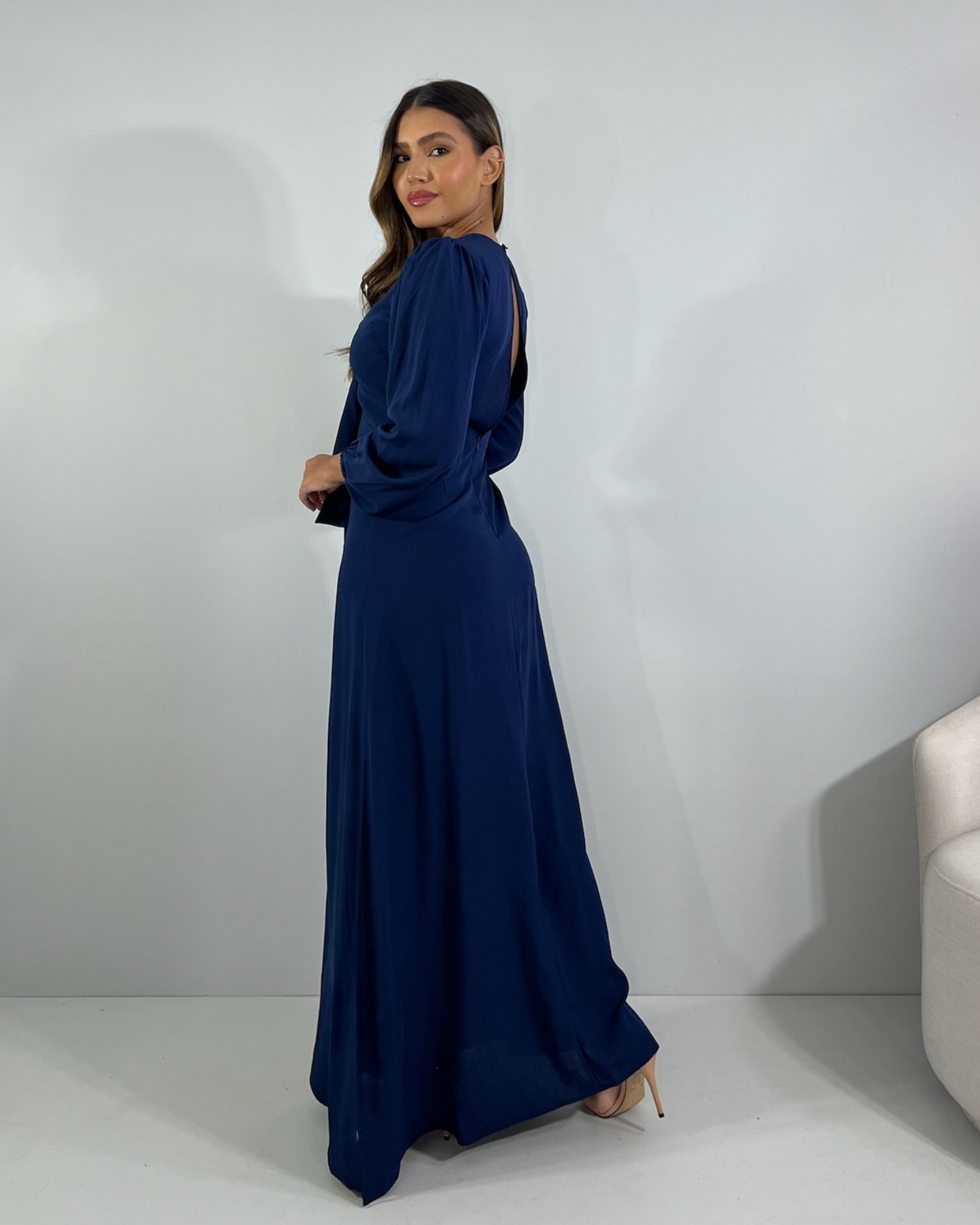 Vestido Mavi - Azul Marinho - Image 4