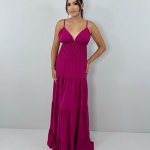 Vestido Sophia – Cereja