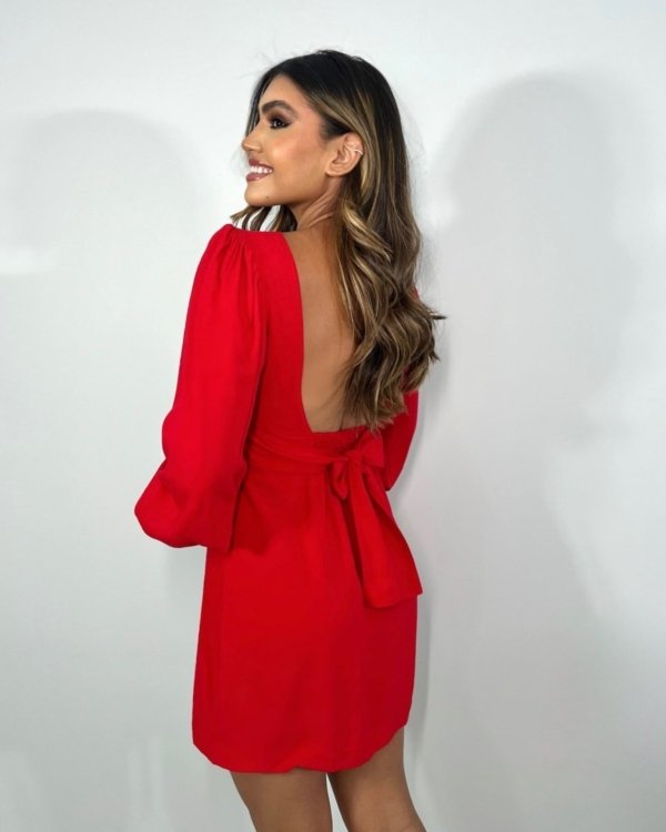 Vestido Tayla - Vermelho
