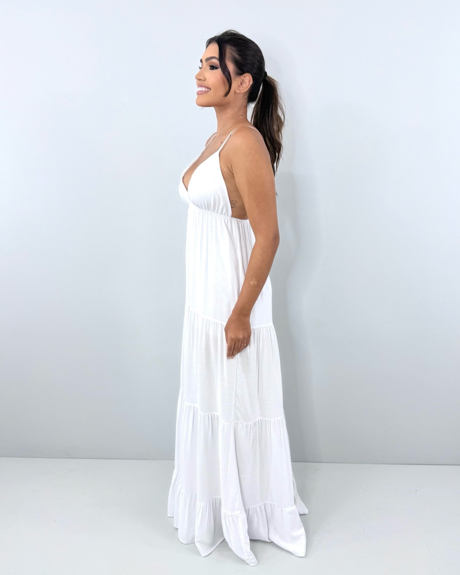 Vestido Sophia - Branco - Image 3