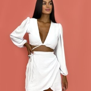 Cropped Simone - Branco - Image 2