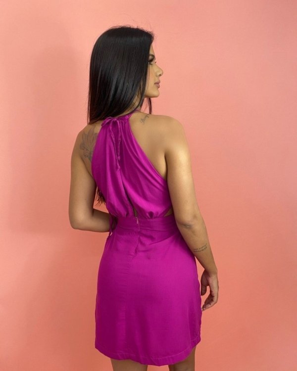 Vestido Bianca - Fúcsia