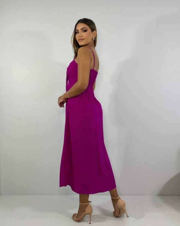 Vestido Karita - Fúcsia