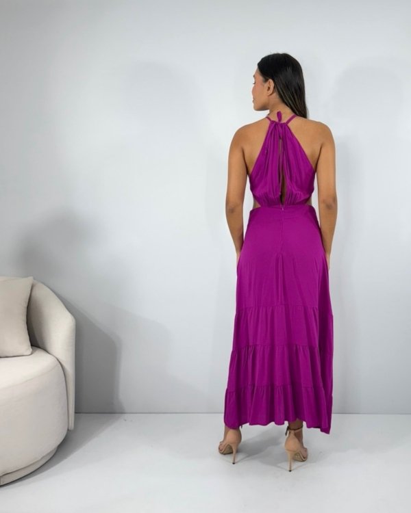 Vestido Estefane - Fúcsia