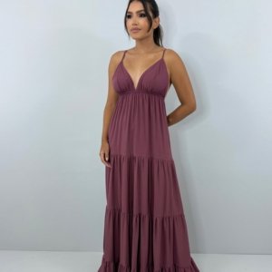 Vestido Sophia - Marrom - Image 6