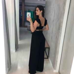 Conjunto Pantalona Samira - Preto - Image 4