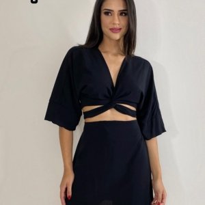 Vestido Mariana - Preto - Image 3