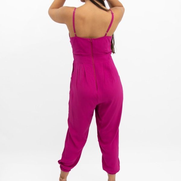 Macacão Cristina - Fúcsia