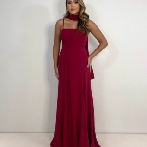 Vestido Lina - Marsala - Image 2