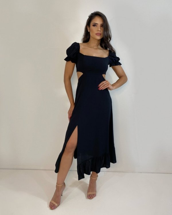 Vestido Jasmin - Preto