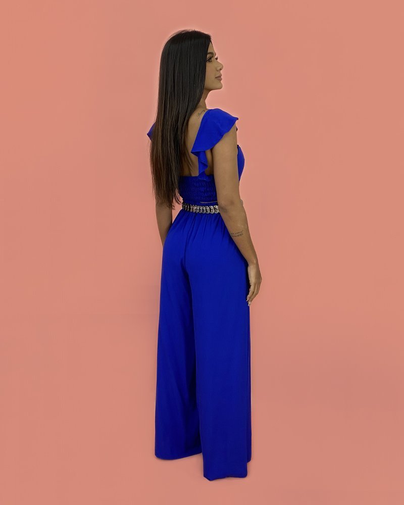 Cropped Samira - Azul Royal - Image 2