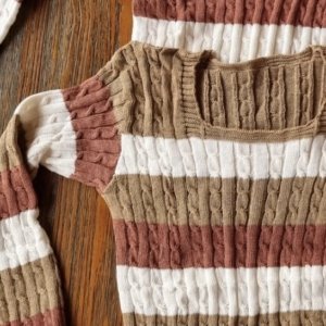 Tricot Listrado Luzia - Cores - Image 2