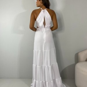 Vestido Estefane Longo - Branco - Image 4