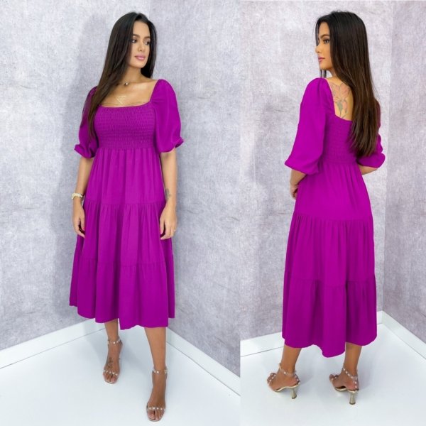 Vestido Juliana - Roxo