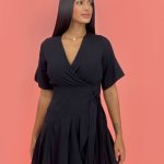 Vestido Lidiane – Preto