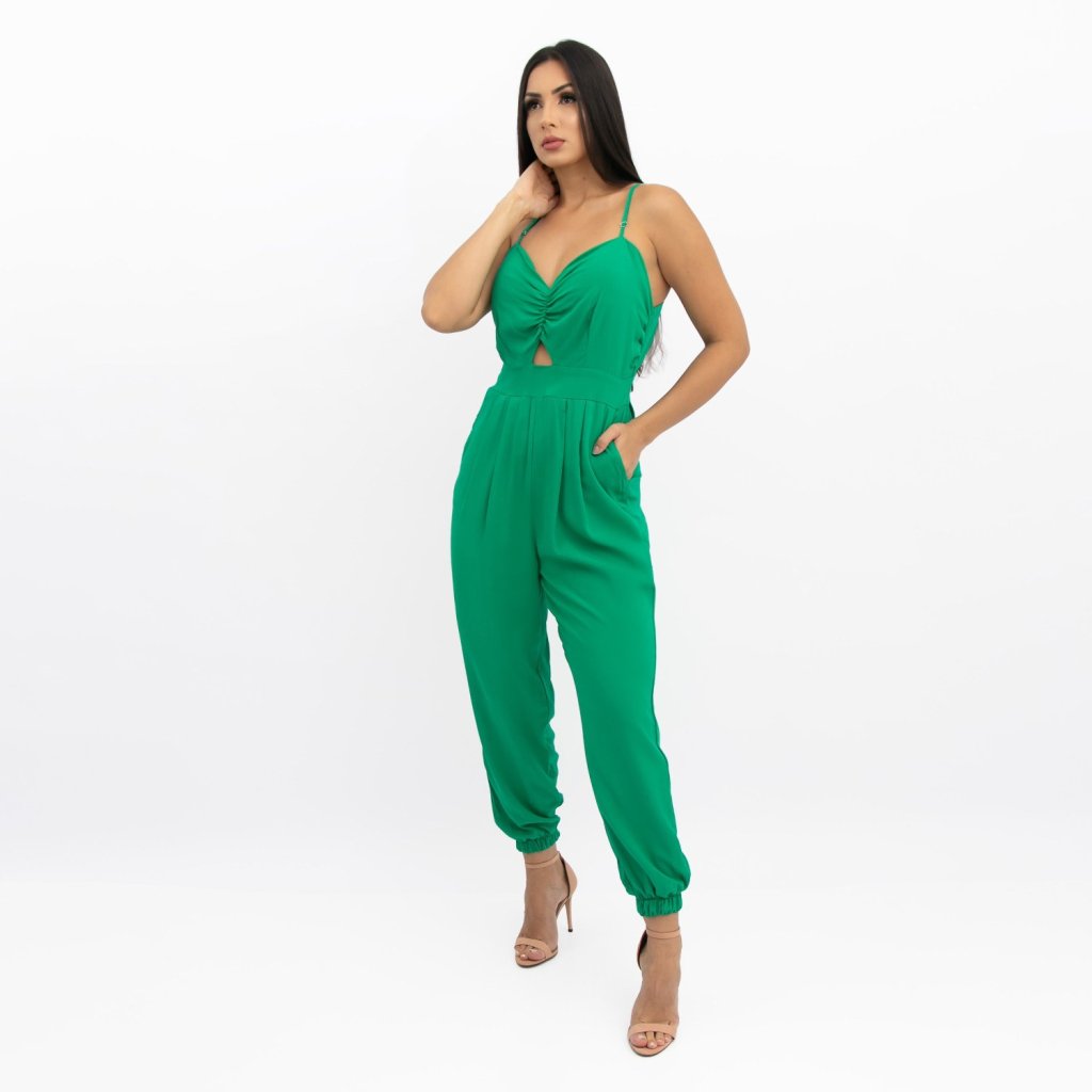 Macacão Cristina - Verde Bandeira