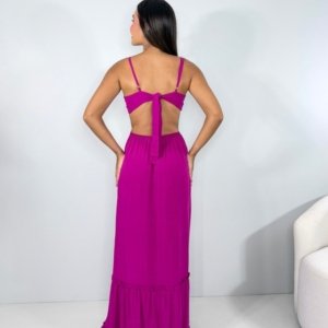 Vestido Launa - Fúcsia - Image 3