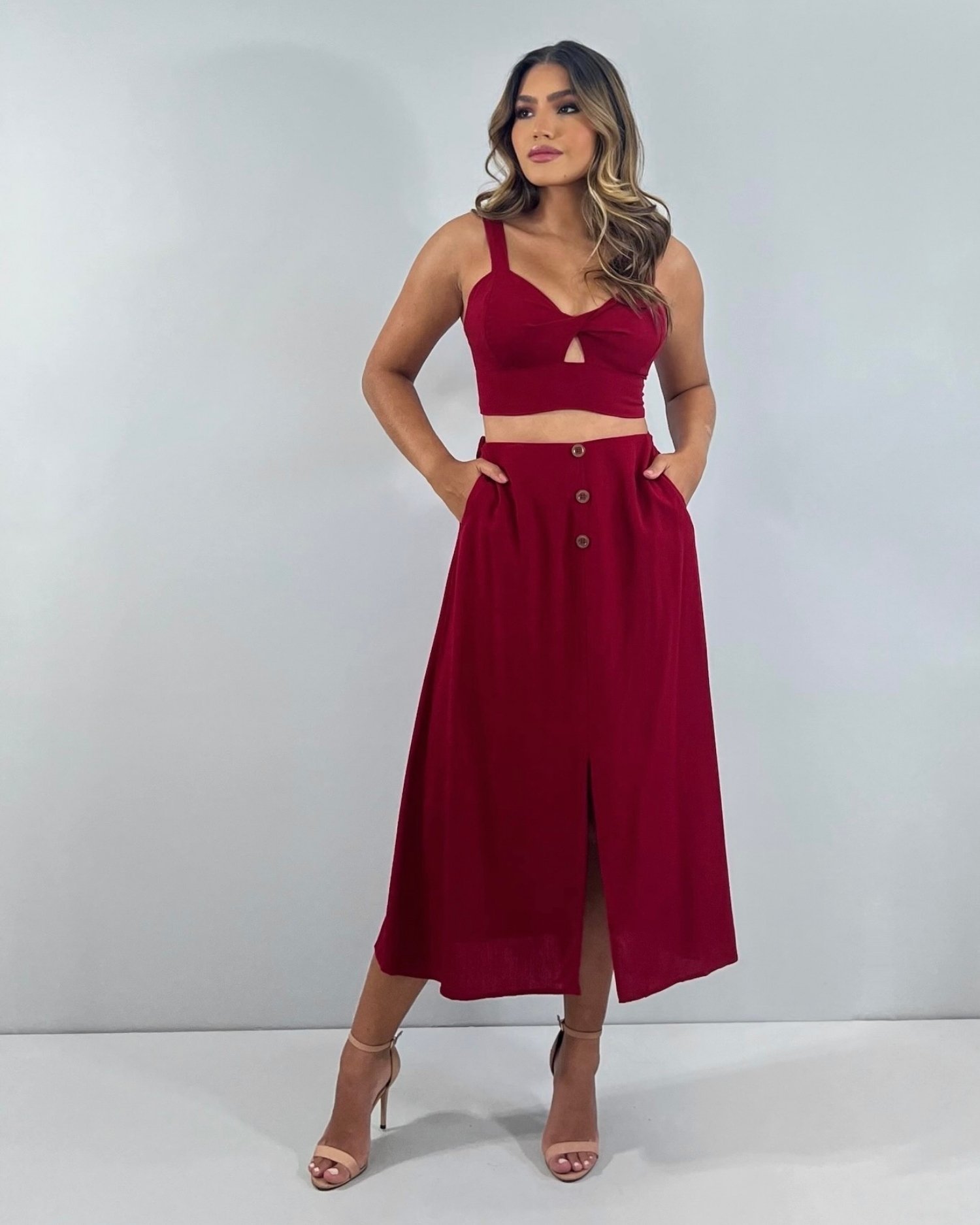 Conjunto Jamile - Marsala - Image 1