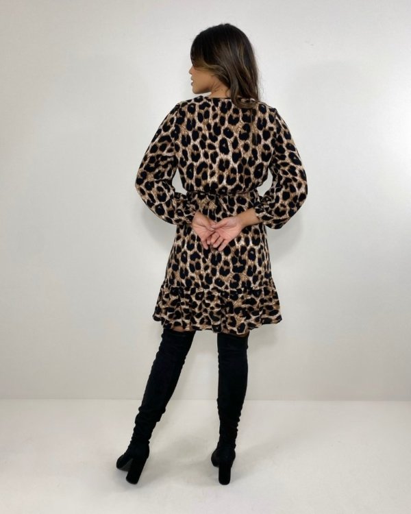 Vestido Lavínia - Animal Print