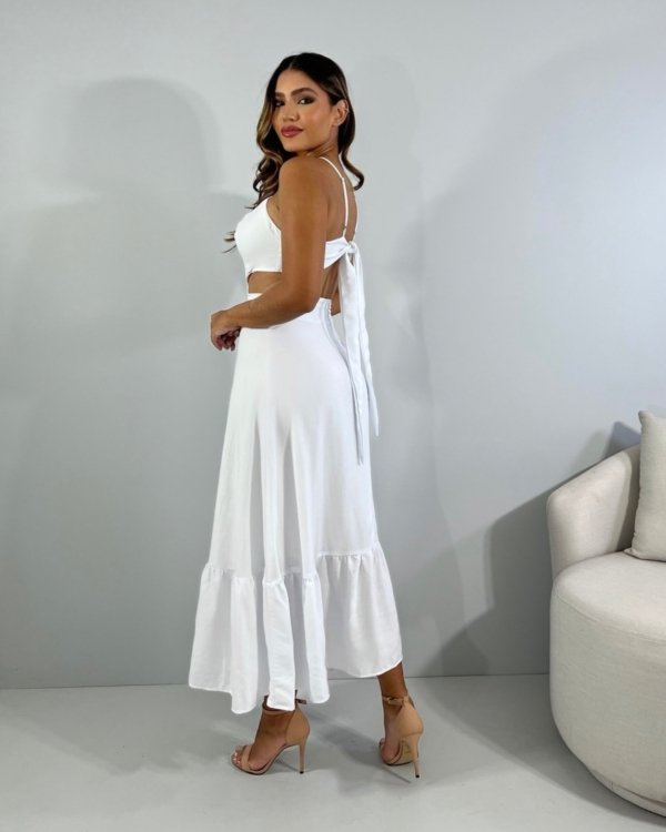 Vestido Aurora - Branco