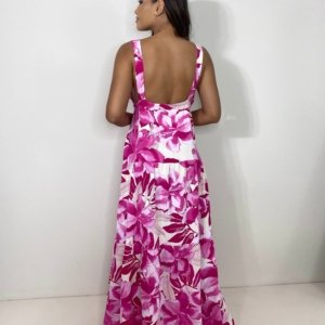 Vestido Ramona - Estampa Floral Pink - Image 3