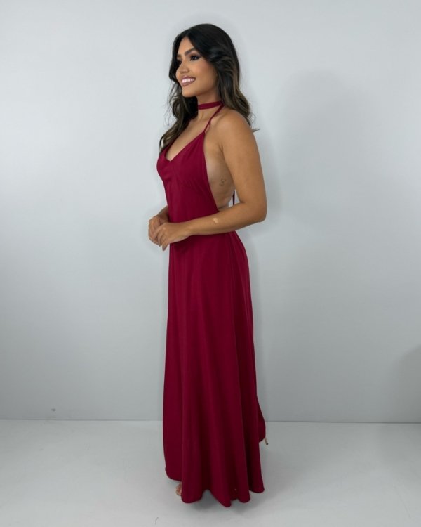 Vestido Victória - Marsala