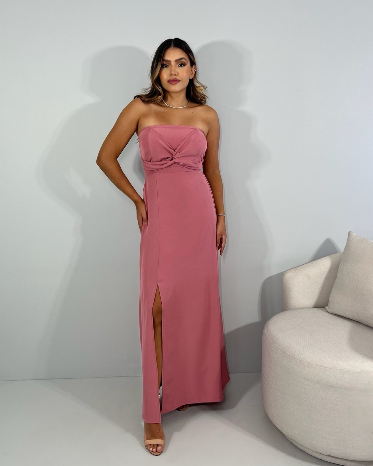 Vestido Maya - Rosê - Image 1