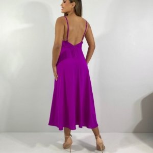 Vestido Felícia - Fúcsia - Image 2