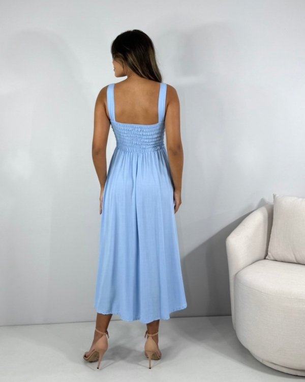 Vestido Samanta - Azul Serenity