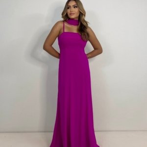 Vestido Lina - Fúcsia - Image 4