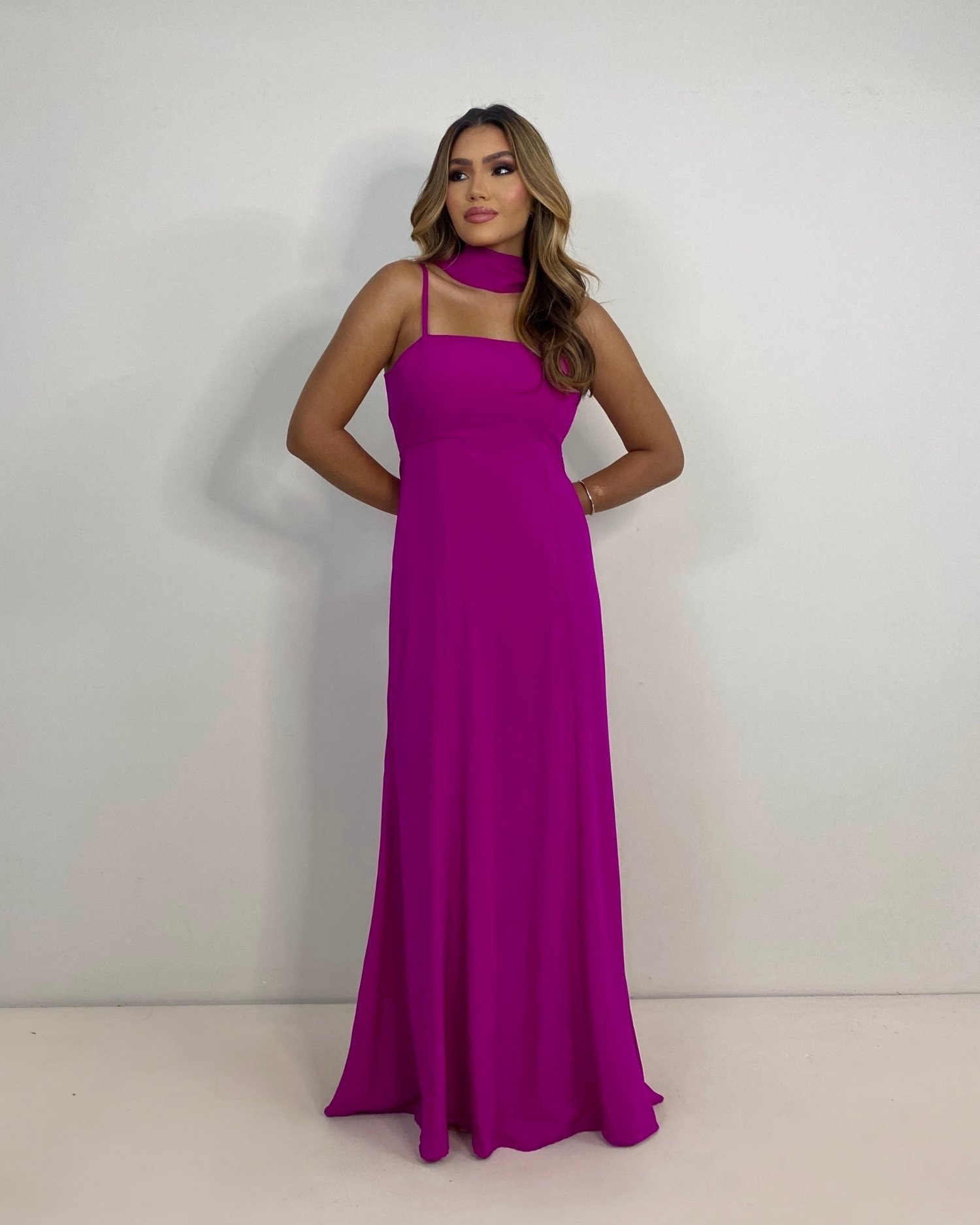 Vestido Lina - Fúcsia - Image 4