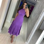 Vestido Estefane – Lilás