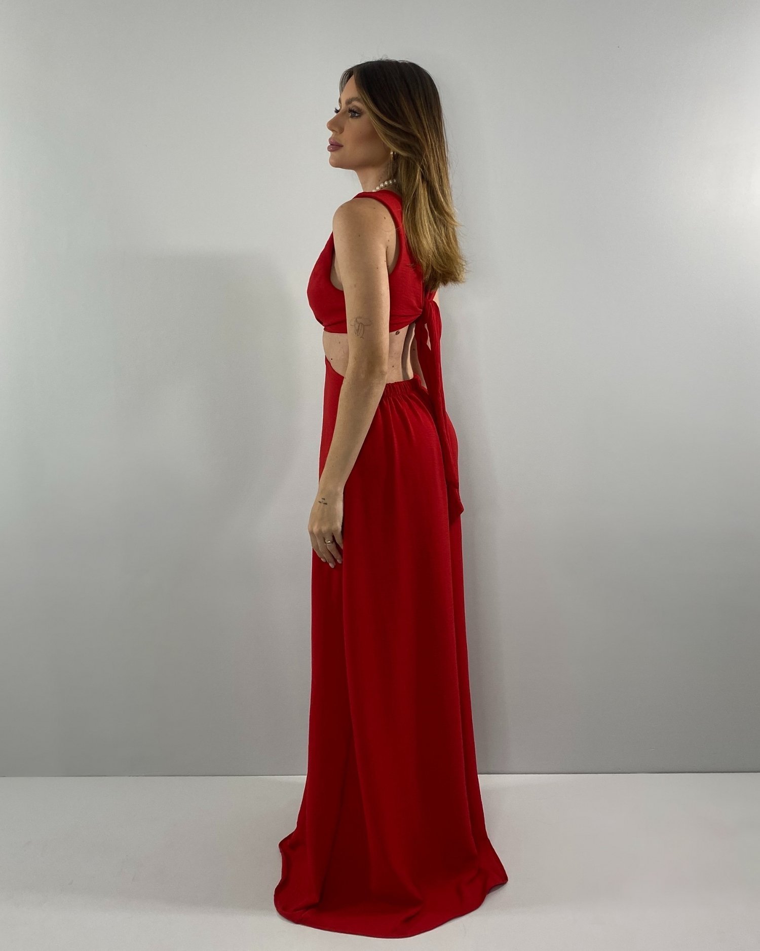 Vestido Emma - Vermelho - Image 5