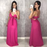 Vestido Natália – Rosa Chiclete