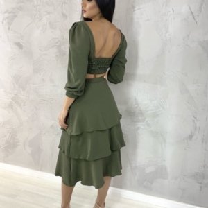 Conjunto Olga - Verde Militar - Image 2