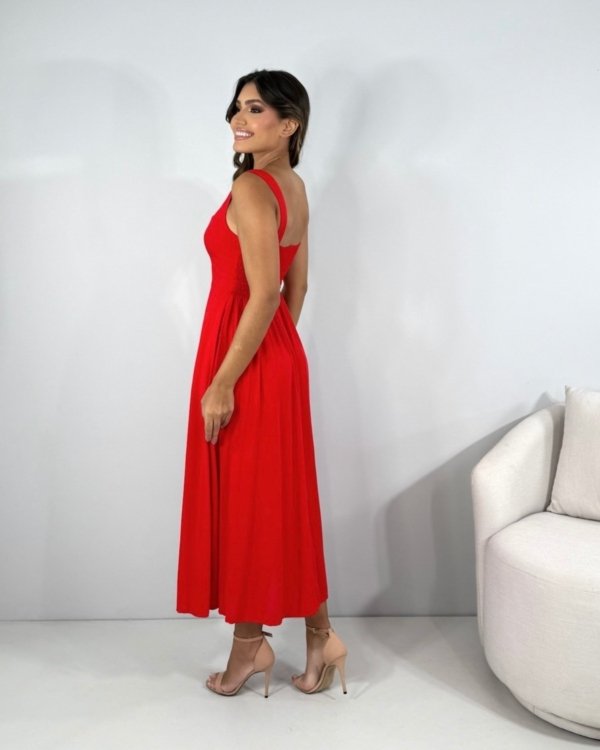 Vestido Samanta - Vermelho