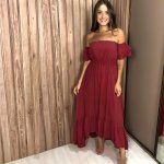 Vestido Gisele – Marsala