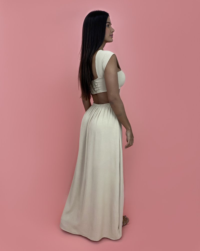 Vestido Antonela - Nude - Image 3