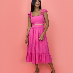 Conjunto Micaela - Rosa Chiclete - Image 1