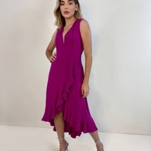 Vestido Alessandra - Fúcsia - Image 3