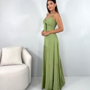 Vestido Camila - Folhagem - Image 2