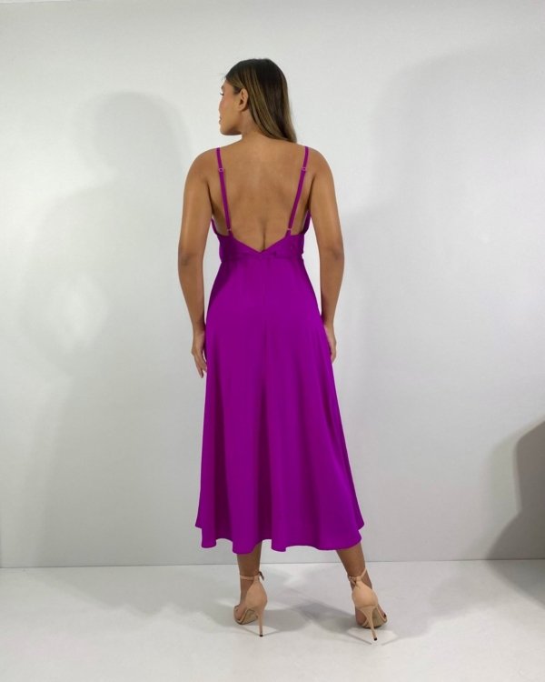 Vestido Felícia - Fúcsia