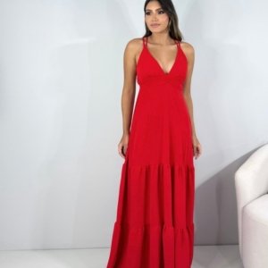 Vestido Noely - Vermelho - Image 1