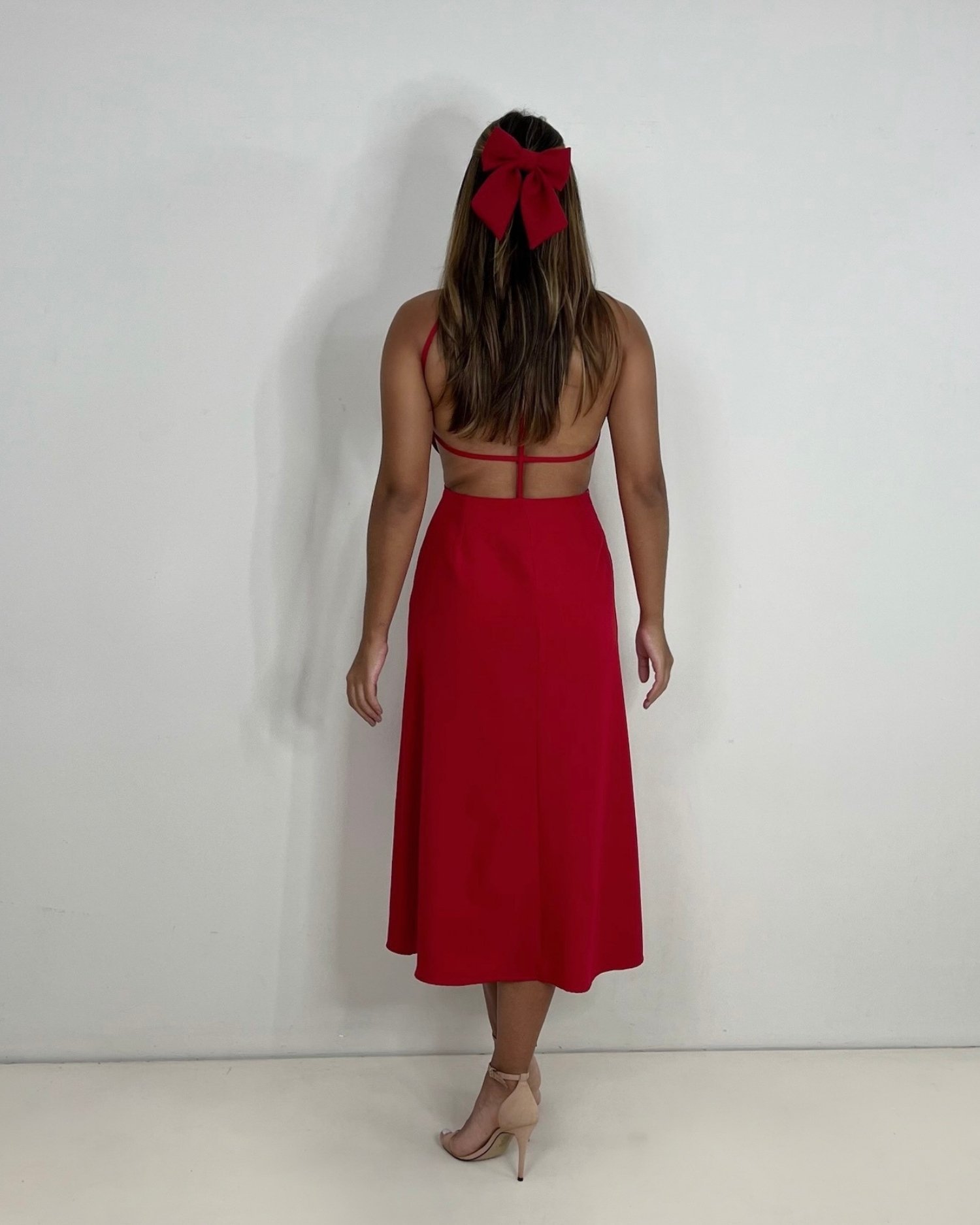 Vestido Patrícia - Vermelho - Image 6